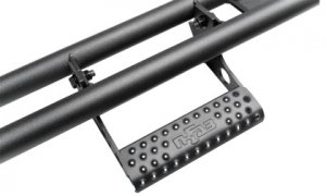 Ford Bronco Rock Sliders - 4 Door - RKR Step System - Textured Black - N Fab 